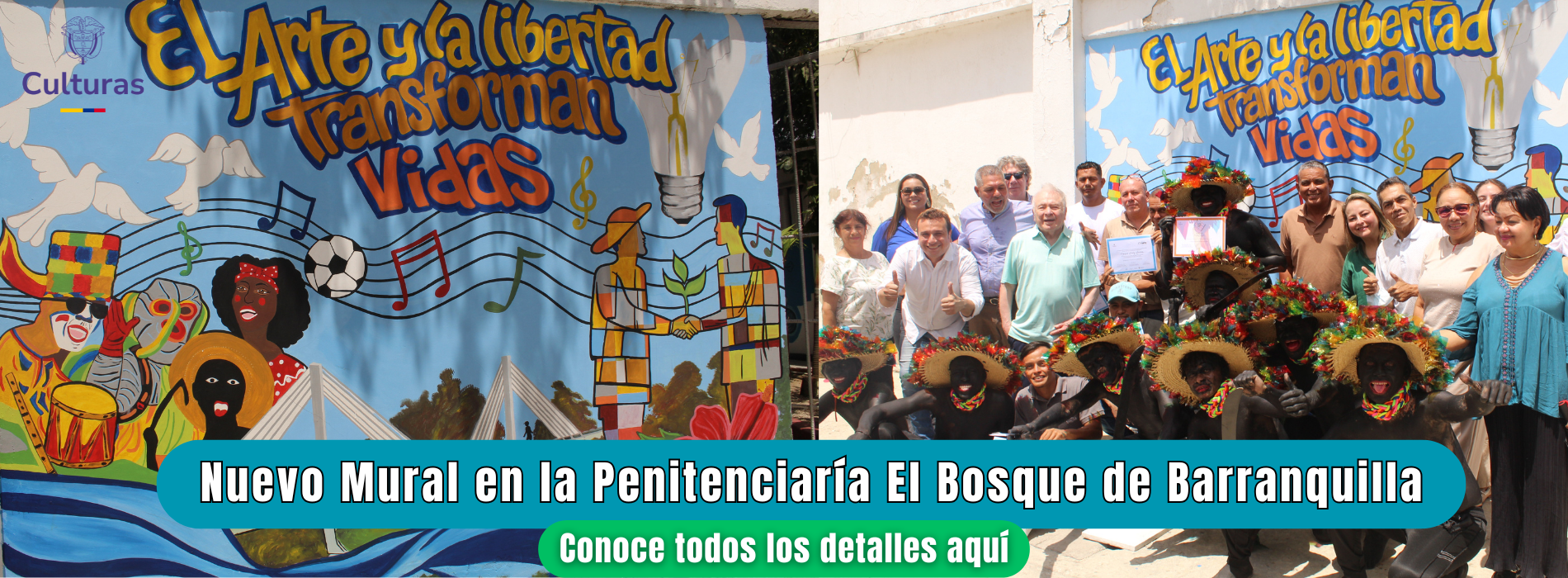 Mural Arte y libertad