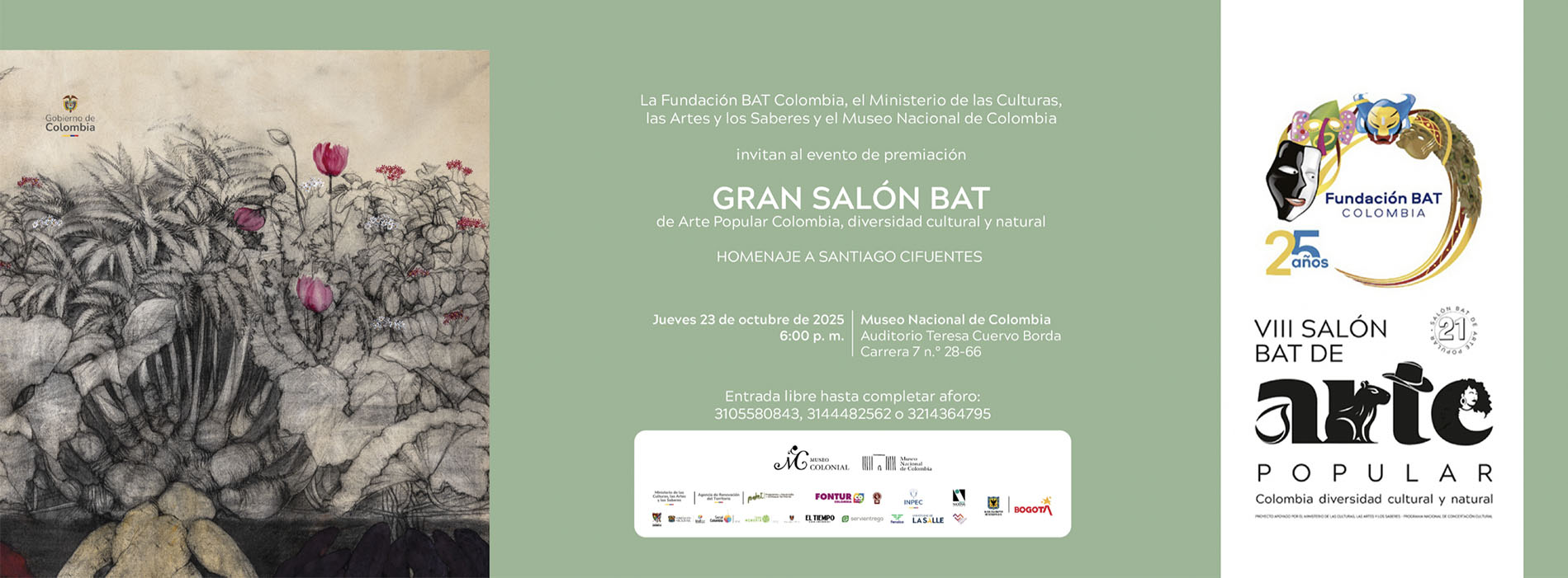 Premiacion Gran Salón BAT de Arte Popular.