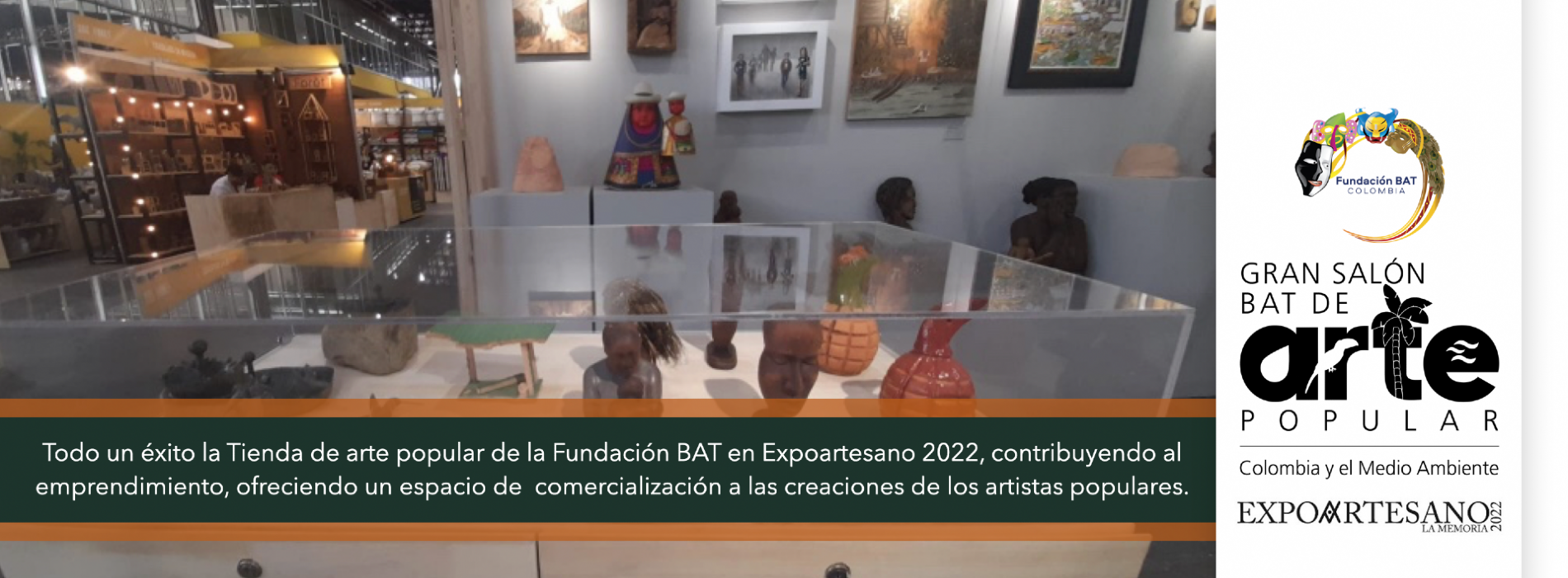 Tienda de arte popular en Expoartesano La Memoria 2022  