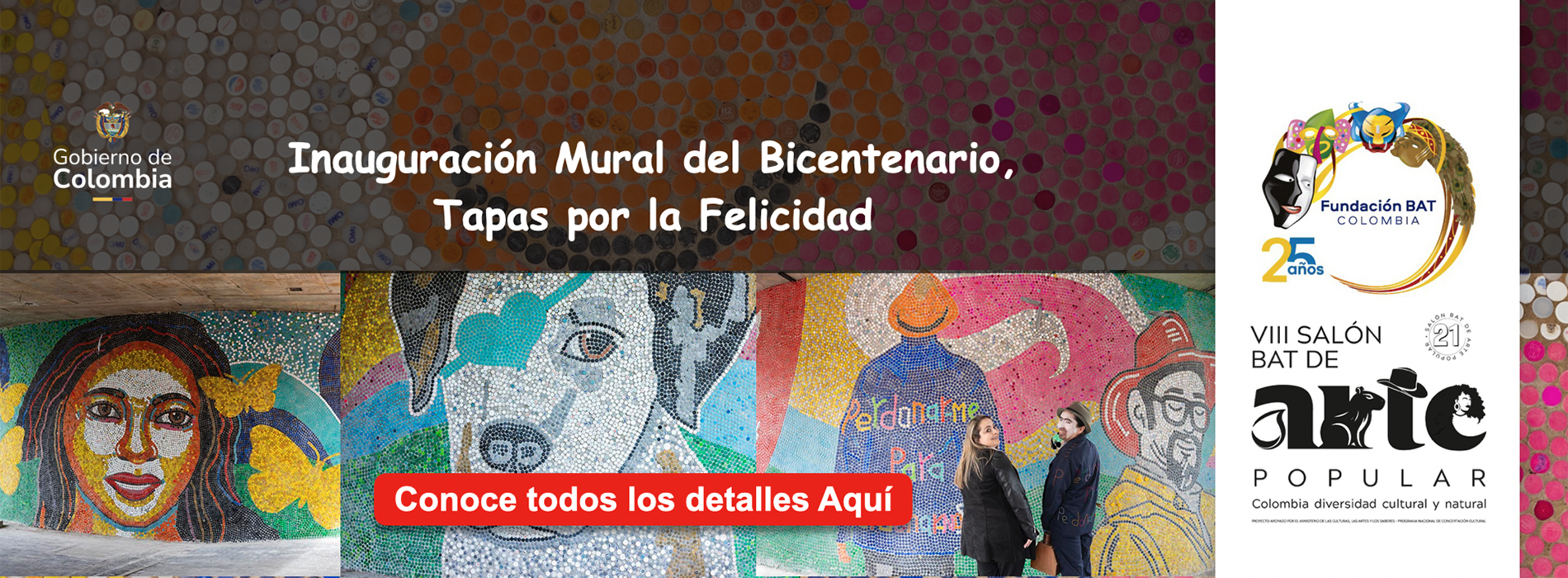 Inauguración Histórica en TransMilenio: El Mural del Bicentenario