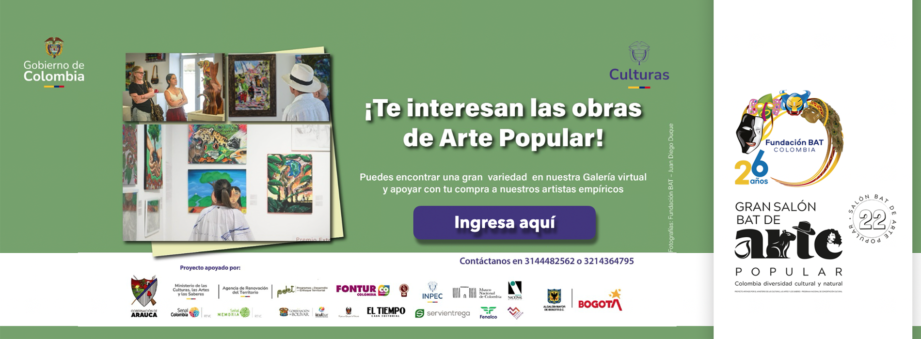 Visita nuestra galería de artistas
