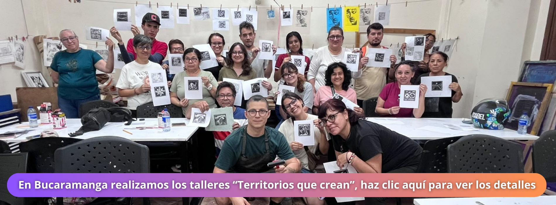 Talleres Territorios que crean