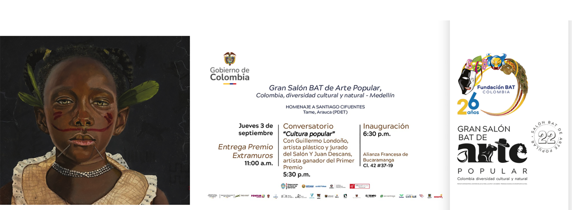 La Alianza Francesa de Bucaramanga abre sus puertas al arte popular colombiano