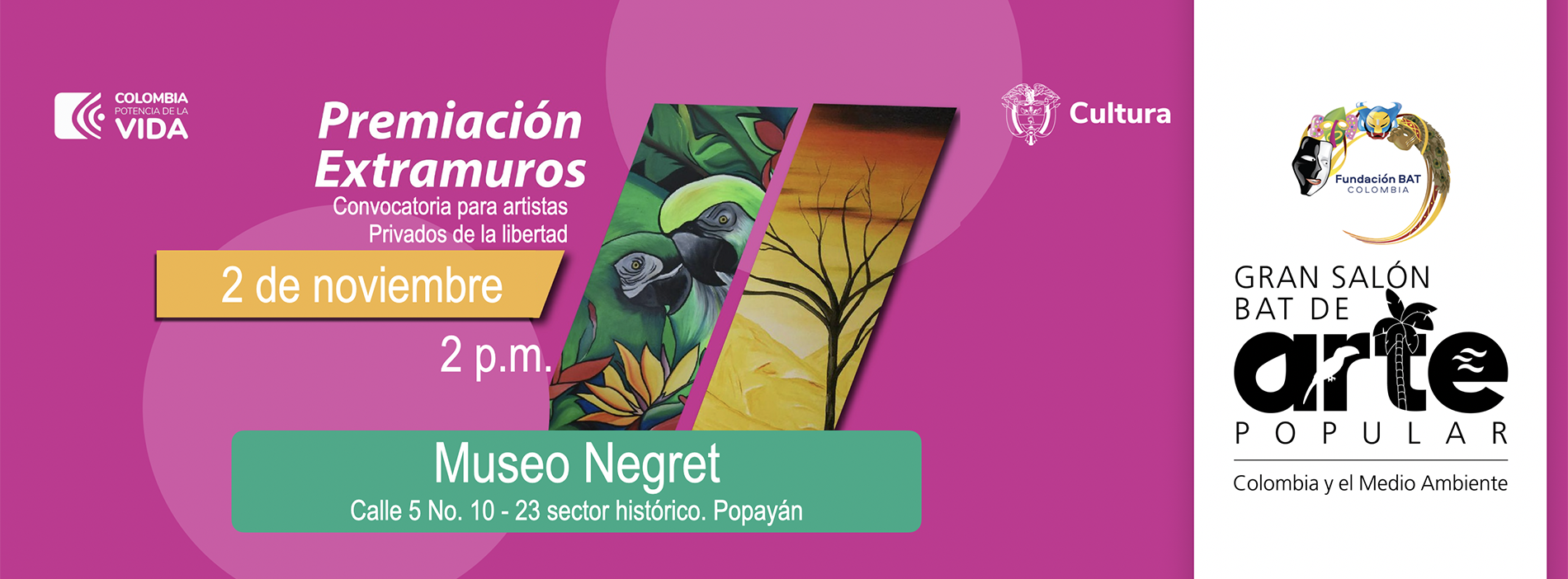 Premiación Extramuros Popayán