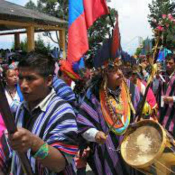 Carnaval del Perdon o del Arcoiris, comunidades inga y Kamentsa