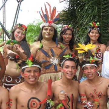 Festival de Colonas y el Encuentro de tres Culturas en Puerto Inírida