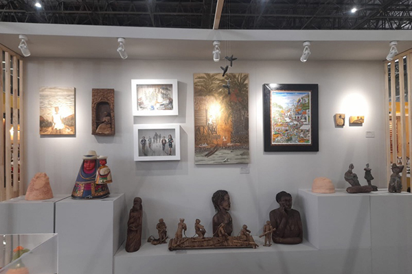 Tienda de arte popular en Expoartesano La Memoria 2022