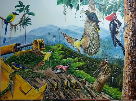 Obras seleccionadas exposición Manizales