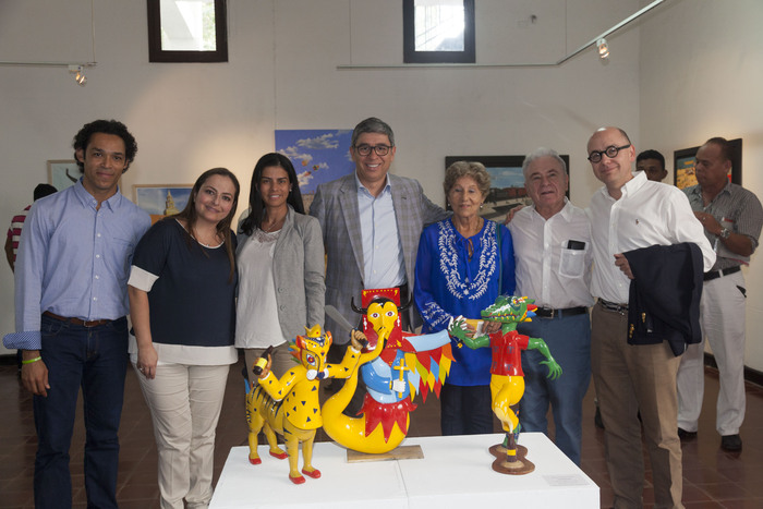 Elkin Bolaños, Ana MaDelgado, Diana Lizath Ramírez,Jorge Irribarra,Gloria Triana,Eduardo Serrano y Jorge Cabrera